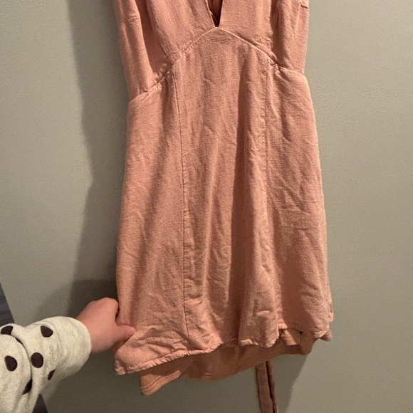 Pink Backless Halter Dress – Size S - Picture 3 of 9